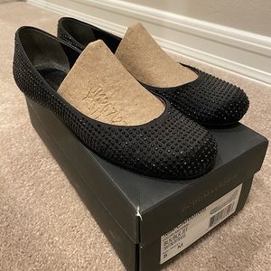 BCBG Swarovski Carminis flats